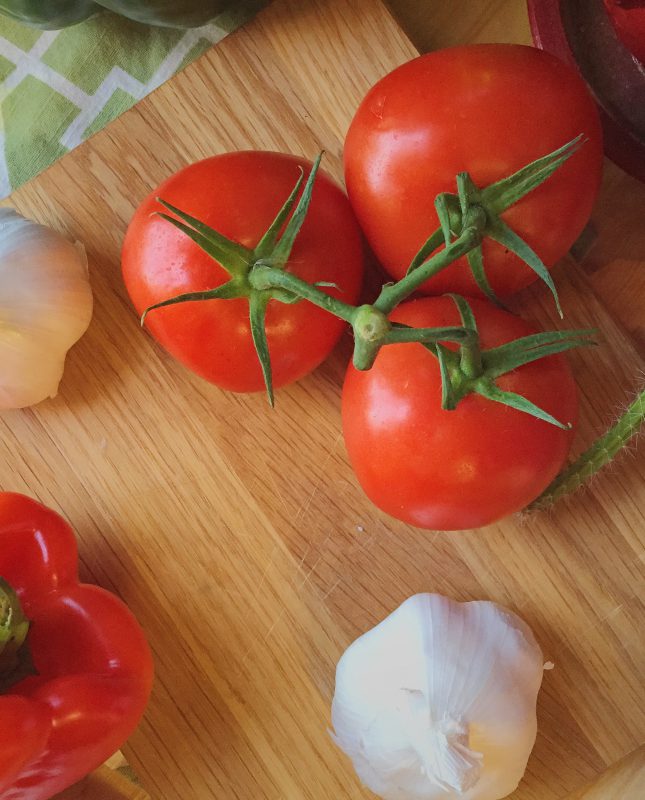 En este momento estás viendo La cocina veraniega del tomate